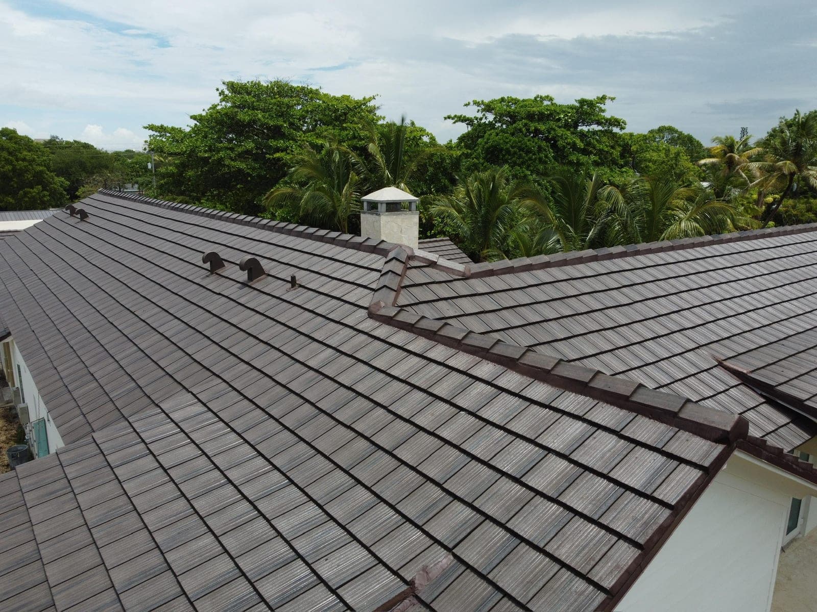 Flat Tile roof in South Florida by M. Romero's Roofing